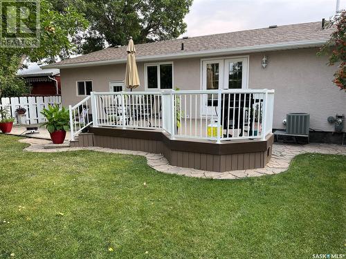 740 Rick Smith Crescent, Weyburn, SK - Outdoor With Deck Patio Veranda