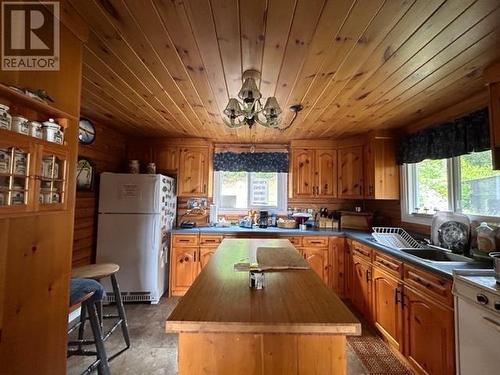 Ranger Lake, Searchmont, ON - Indoor Photo Showing Kitchen With Double Sink