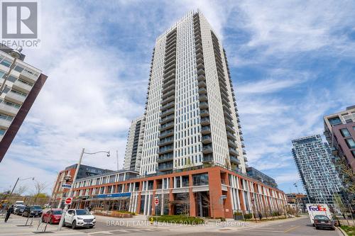 2110 - 55 Regent Park Boulevard, Toronto (Regent Park), ON - Outdoor With Balcony With Facade