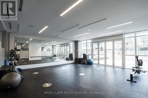 2110 - 55 Regent Park Boulevard, Toronto (Regent Park), ON - Indoor Photo Showing Gym Room