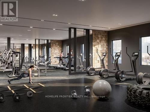 3906 - 82 Dalhousie Street, Toronto, ON - Indoor Photo Showing Gym Room