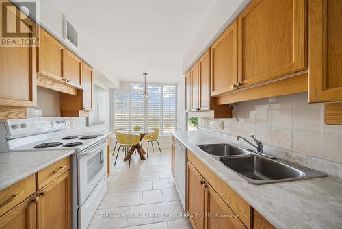 717 - 1880 Valley Farm Road, Pickering (Town Centre), ON - Indoor Photo Showing Kitchen With Double Sink