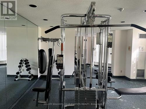 707 - 2091 Hurontario Street, Mississauga (Cooksville), ON - Indoor Photo Showing Gym Room