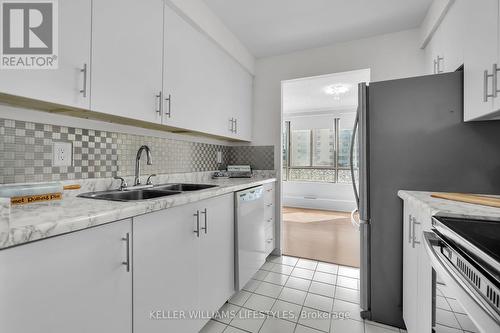 512 - 570 Proudfoot Lane, London, ON - Indoor Photo Showing Kitchen With Double Sink