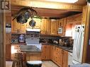 105 Federal St, Kirkland Lake, ON  - Indoor Photo Showing Kitchen With Double Sink 