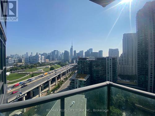 1811 - 231 Fort York Boulevard, Toronto (Niagara), ON - Outdoor With Balcony With View