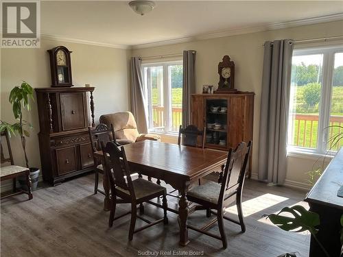 1256 Northern Central Road, Hagar, ON - Indoor Photo Showing Dining Room