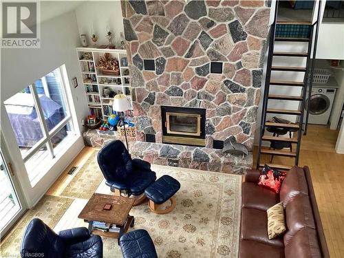 169 Bruce Beach Road, Huron-Kinloss, ON - Indoor With Fireplace