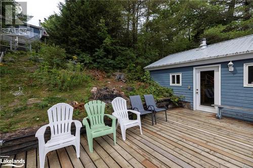 242 Is 90 Six Mi Lake Road, Georgian Bay, ON - Outdoor With Deck Patio Veranda