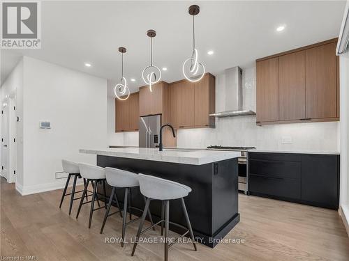 153 G Port Robinson Road, Pelham, ON - Indoor Photo Showing Kitchen With Upgraded Kitchen