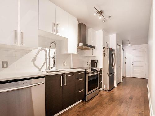 Kitchen - 106-377 Rue Des Seigneurs, Montréal (Le Sud-Ouest), QC - Indoor Photo Showing Kitchen With Upgraded Kitchen