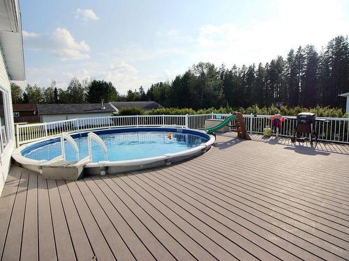 Pool - 75 Route 397 N., Barraute, QC - Outdoor With Above Ground Pool