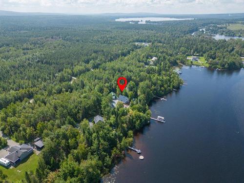 Aerial photo - 12 Ch. Des Feuillages, Weedon, QC - Outdoor With Body Of Water With View