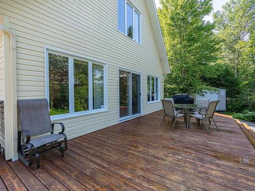 Patio - 12 Ch. Des Feuillages, Weedon, QC - Outdoor With Deck Patio Veranda With Exterior