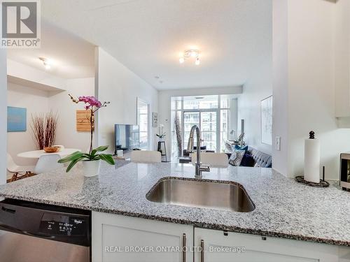 2108 - 75 East Liberty Street, Toronto (Niagara), ON - Indoor Photo Showing Kitchen