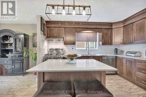 30 Philomena Drive, Hamilton, ON - Indoor Photo Showing Kitchen With Upgraded Kitchen