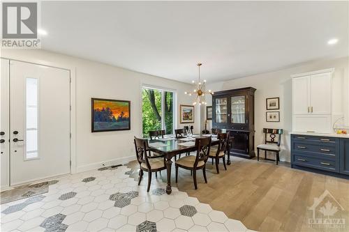 12 Sylvester Street Unit#A, Ottawa, ON - Indoor Photo Showing Dining Room