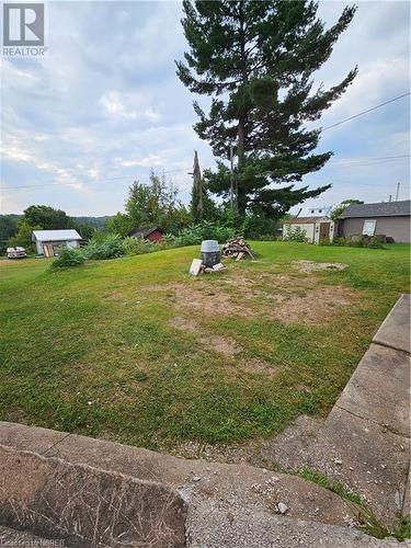 back yard - 541 Brydges Street, Mattawa, ON - Outdoor With View