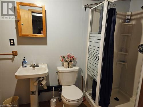 3 pc bathroom, basement - 541 Brydges Street, Mattawa, ON - Indoor Photo Showing Bathroom