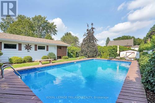 442 Beatrice Street, London, ON - Outdoor With In Ground Pool