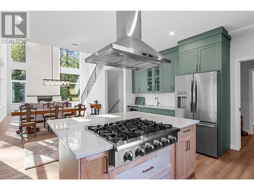 1009 Williams Gate Lane, Revelstoke, BC - Indoor Photo Showing Kitchen With Upgraded Kitchen