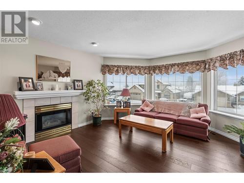 2047 Norman Street Lot# 14, Armstrong, BC - Indoor Photo Showing Living Room With Fireplace