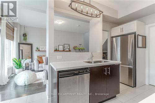 8 Birot Lane, Hamilton (Ancaster), ON - Indoor Photo Showing Kitchen With Double Sink