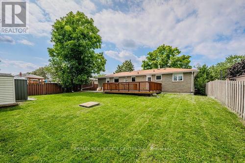 58 Parkview Drive, Orangeville, ON - Outdoor With Deck Patio Veranda With Backyard