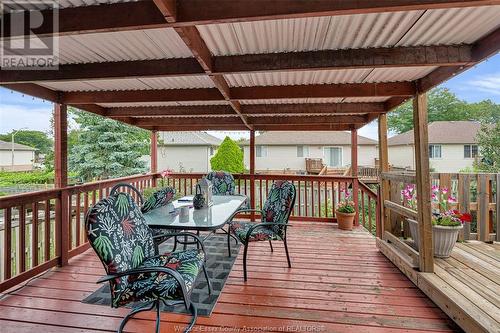 2308 St. Clair Avenue, Windsor, ON - Outdoor With Deck Patio Veranda With Exterior