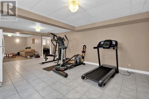 2308 St. Clair Avenue, Windsor, ON - Indoor Photo Showing Gym Room