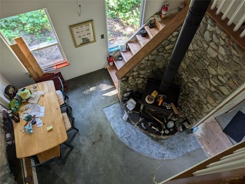 1574 Ireland Road, Seymour Arm, BC - Indoor Photo Showing Other Room With Fireplace