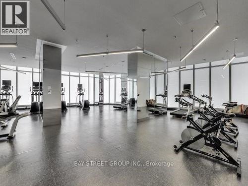 3809 - 14 York Street, Toronto, ON - Indoor Photo Showing Gym Room