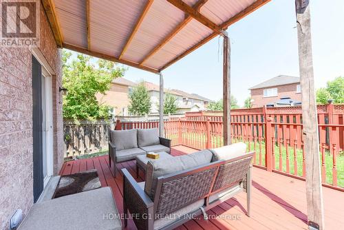 27 Salonica Road, Brampton (Fletcher'S Meadow), ON - Outdoor With Deck Patio Veranda With Exterior