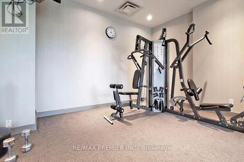 2607 - 88 Grangeway Avenue, Toronto (Woburn), ON - Indoor Photo Showing Gym Room