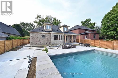 16 Hilltop Drive, Caledon, ON - Outdoor With In Ground Pool