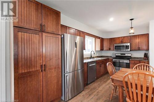 8 William Street N, Ripley, ON - Indoor Photo Showing Kitchen With Double Sink