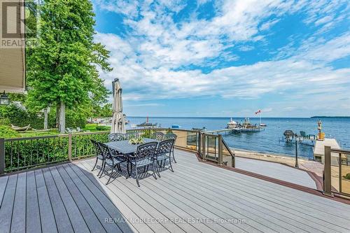 2471 Leonard Street, Innisfil, ON - Outdoor With Body Of Water With Deck Patio Veranda With View