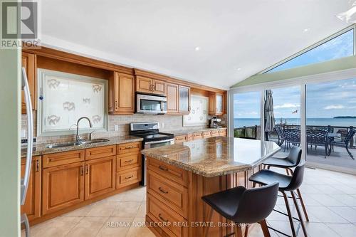 2471 Leonard Street, Innisfil, ON - Indoor Photo Showing Kitchen With Double Sink