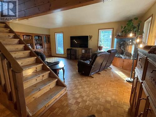 17055 52 Highway, Dawson Creek, BC - Indoor Photo Showing Other Room With Fireplace