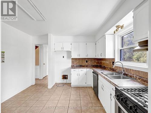 802 Viscount Road, London, ON - Indoor Photo Showing Kitchen With Double Sink