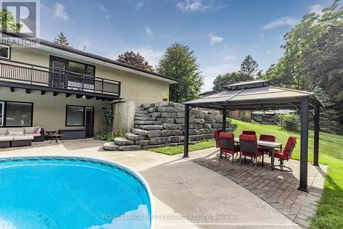 4 Brookdale Drive, Barrie, ON - Outdoor With In Ground Pool