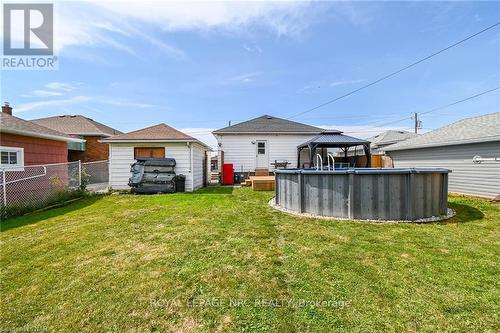 187 Clarke Street, Port Colborne, ON - Outdoor With Above Ground Pool With Exterior