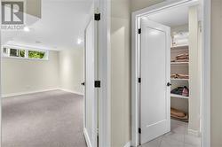 Entry to basement bedroom and bath - 