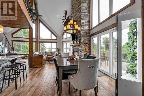 6857 Silmser Road, Cornwall, ON - Indoor Photo Showing Dining Room