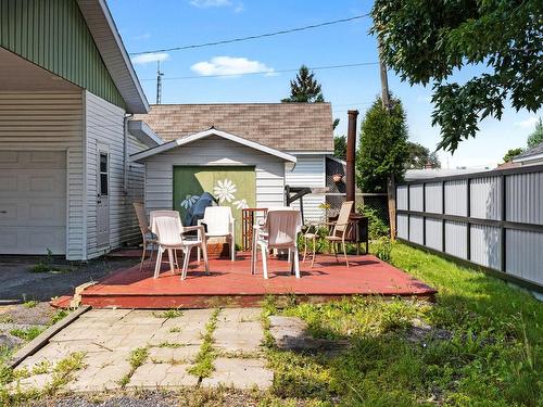 Backyard - 5320 Rue Laliberté, Saint-Hyacinthe, QC - Outdoor With Deck Patio Veranda