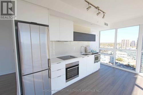 1707 - 20 Thomas Riley Road, Toronto (Islington-City Centre West), ON - Indoor Photo Showing Kitchen With Upgraded Kitchen