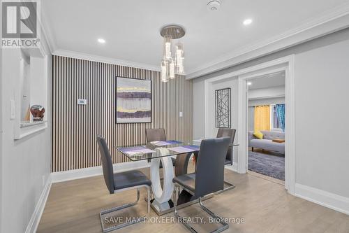 3780 Wyewood Road, Mississauga (Malton), ON - Indoor Photo Showing Dining Room