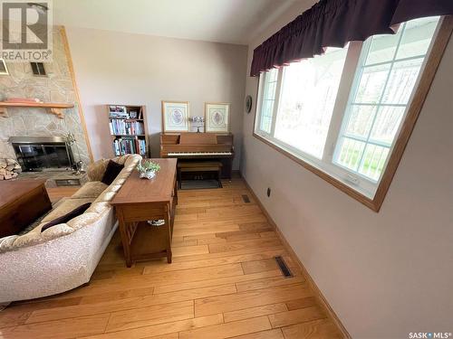 Ryan Acreage, Hudson Bay Rm No. 394, SK - Indoor Photo Showing Other Room With Fireplace