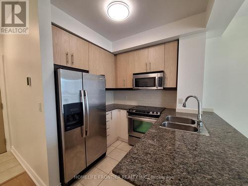 1009 - 18 Holmes Avenue, Toronto (Willowdale East), ON - Indoor Photo Showing Kitchen With Double Sink