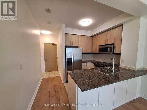 1009 - 18 Holmes Avenue, Toronto (Willowdale East), ON - Indoor Photo Showing Kitchen With Double Sink